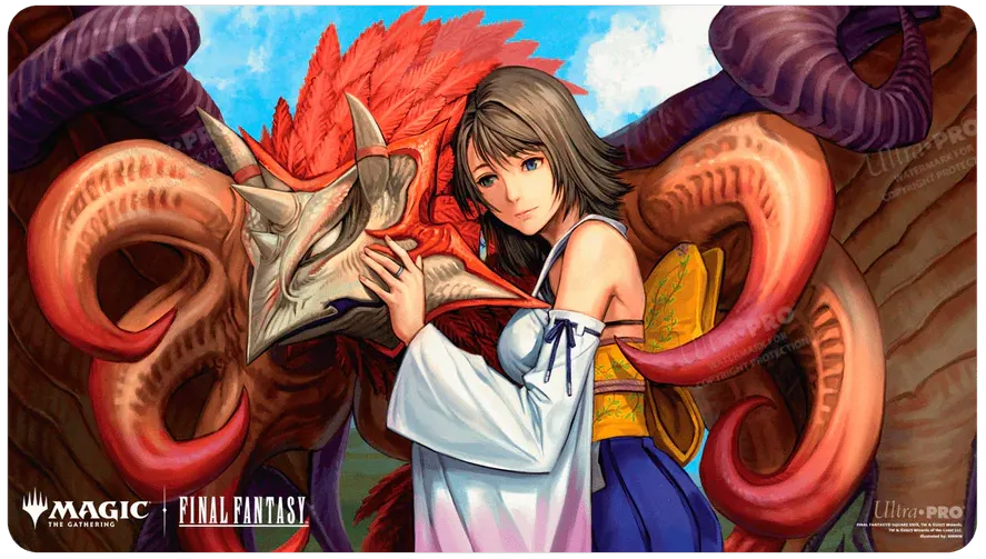 Ultra Pro Artwork Spielmatte - Standardgröße (ca. 61x34 cm) - Yuna, Hope of Spira (FIN)