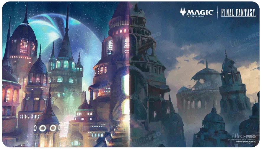 Ultra Pro Artwork Spielmatte - Standardgröße (ca. 61x34 cm) - Zanarkand, Ancient Metropolis (FIN)