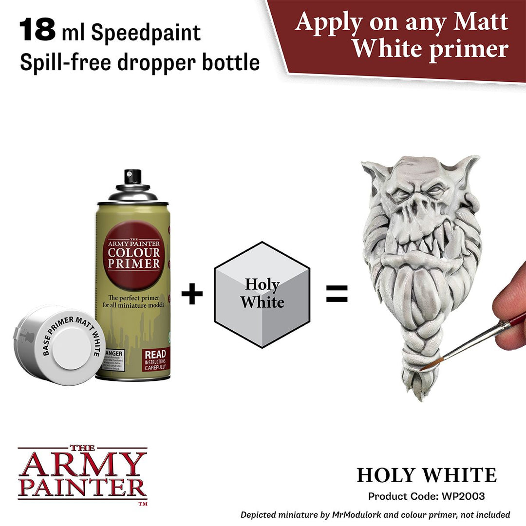 Speedpaint 2.0: Holy White 18ml (WP2003) Greyish White
