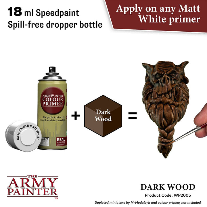 Speedpaint 2.0: Dark Wood 18ml (WP2005) Deep Brown