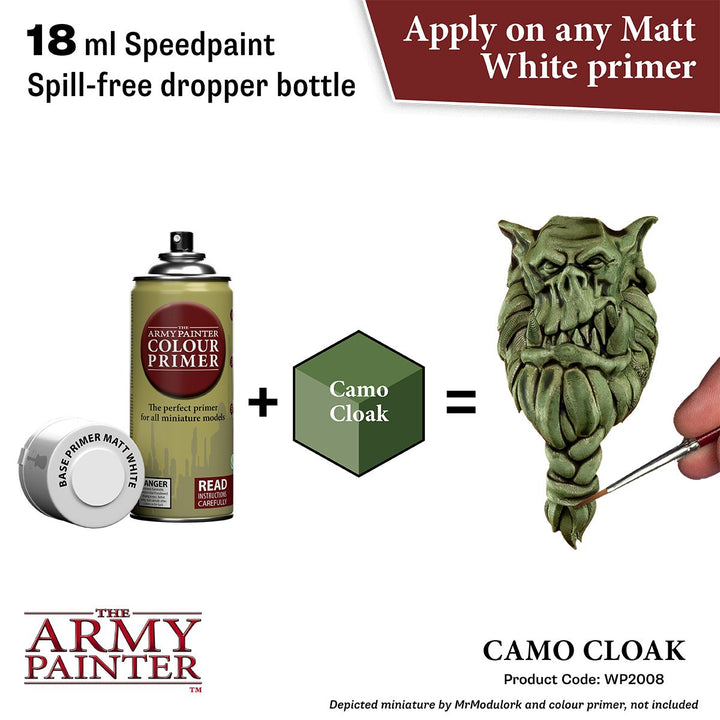 Speedpaint 2.0: Camo Cloak 18ml (WP2008) Greyish Green