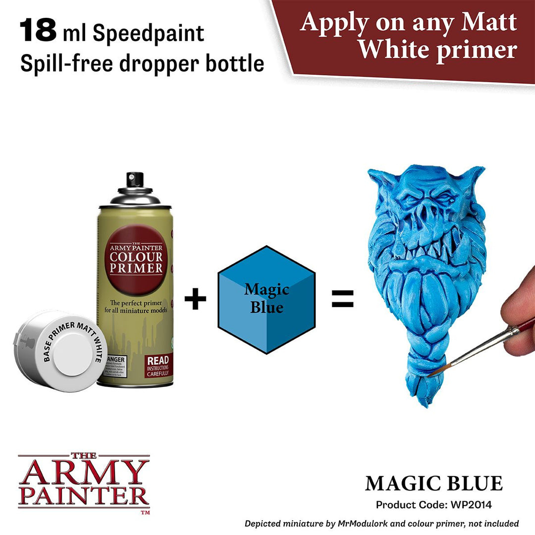 Speedpaint 2.0: Magic Blue 18ml (WP2014) Vivid Blue