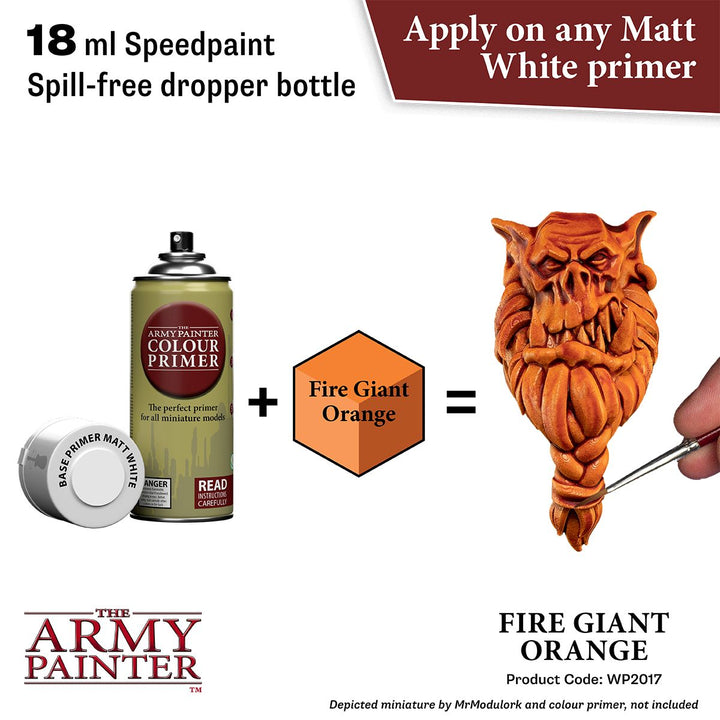 Speedpaint 2.0: Fire Giant Orange 18ml (WP2017) Light Orange