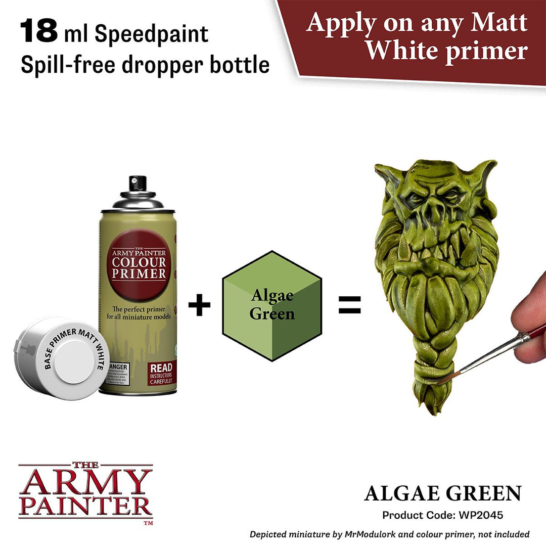 Speedpaint 2.0: Algae Green 18ml (WP2045) Light Olive Green