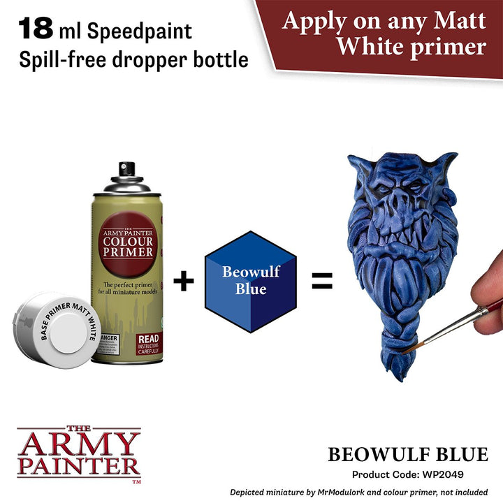 Speedpaint 2.0: Beowulf Blue 18ml (WP2049) Dark Purplish Blue