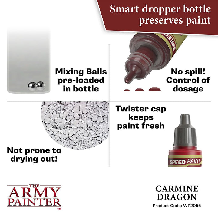 Speedpaint 2.0: Carmine Dragon 18ml (WP2055) Brilliant Pinkish Red