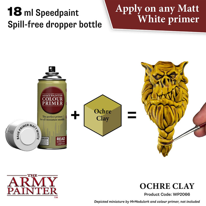 Speedpaint 2.0: Ochre Clay 18ml (WP2066) Strong Greenish Yellow
