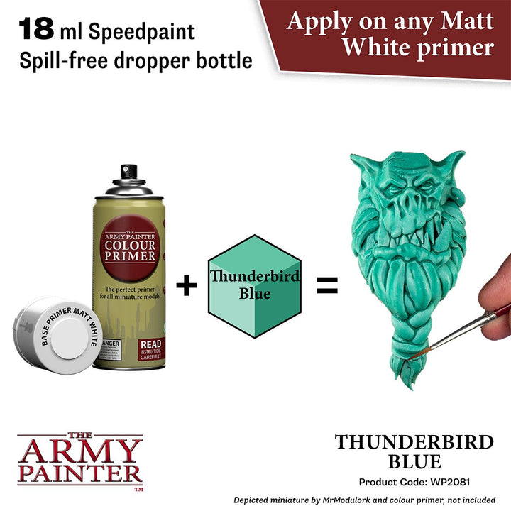 Speedpaint 2.0: Thunderbird Blue 18ml (WP2081) Bluish Green