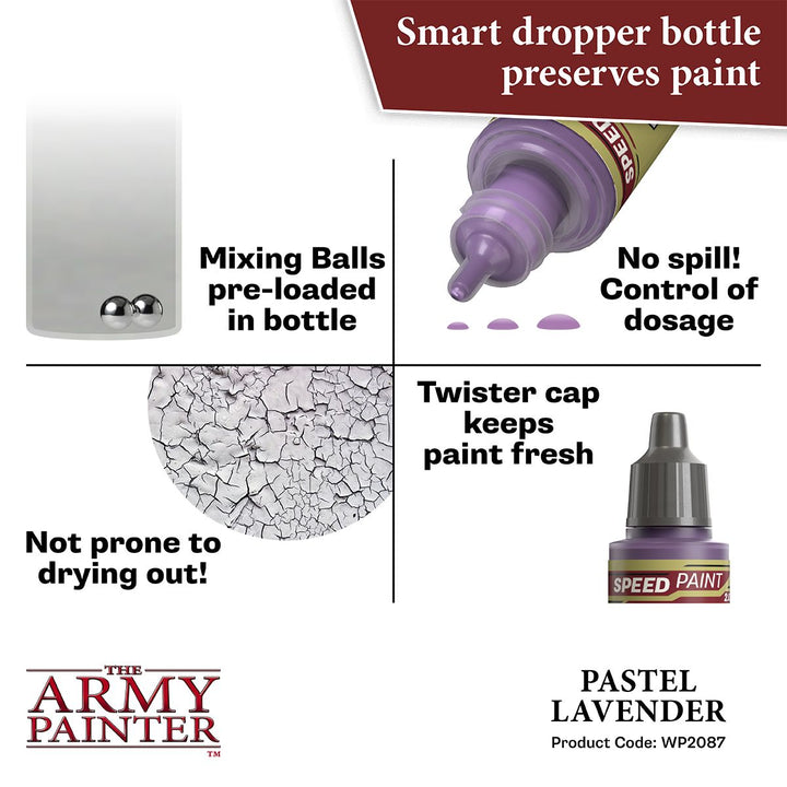 Speedpaint 2.0: Pastel Lavender 18ml (WP2087) Very Light Purple