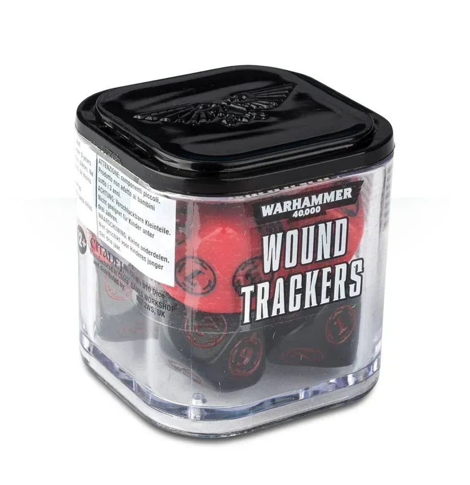 Warhammer 40.000 Wound Trackers (40-47) (Wundmarker - zehnseitige Würfel (W10))