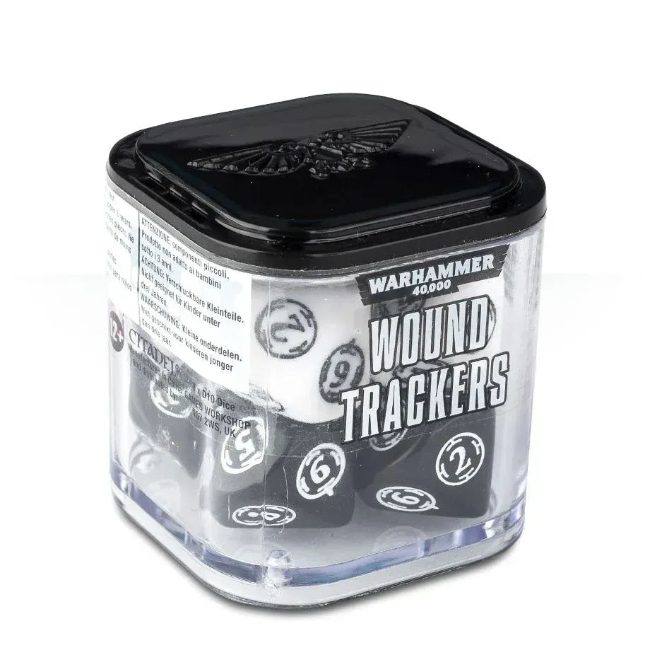 Warhammer 40.000 Wound Trackers (40-47) (Wundmarker - zehnseitige Würfel (W10))