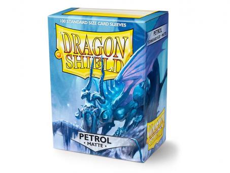 Dragon Shield Card Sleeves - Matte Petrol (100) protective Sleeves