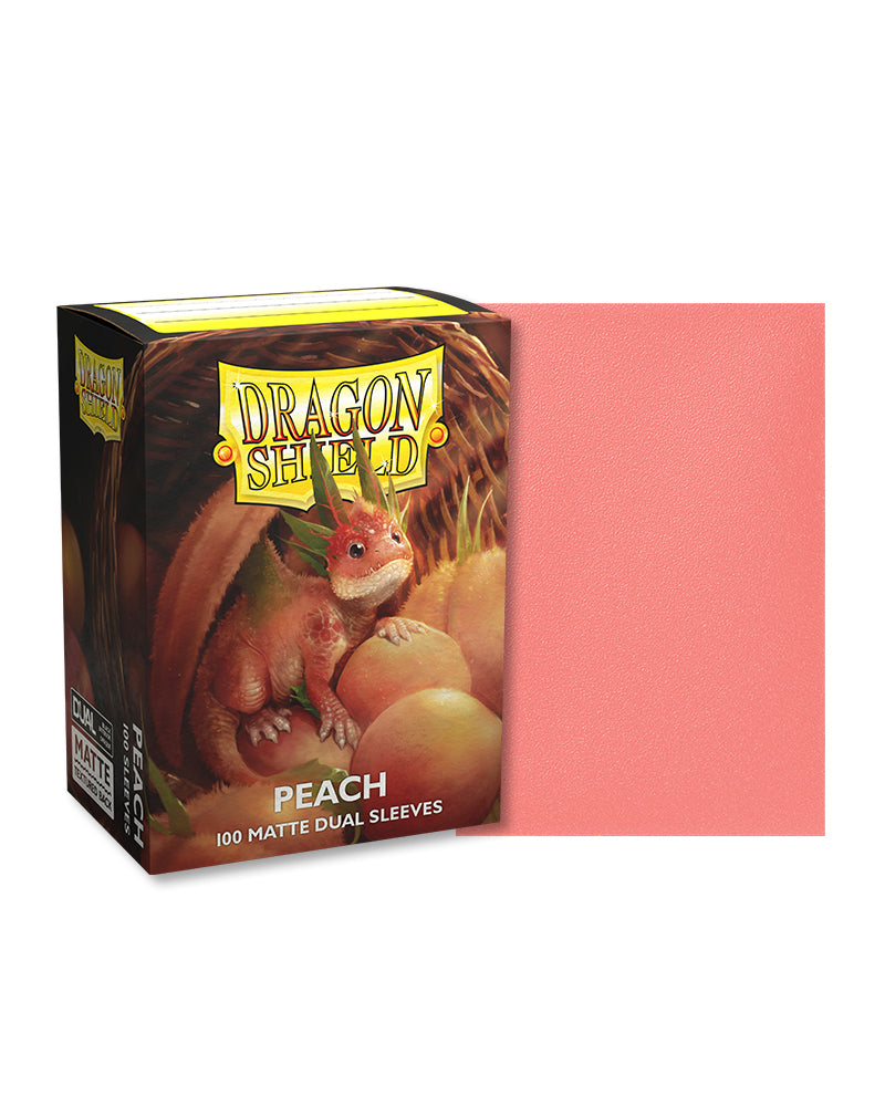 Dragon Shield - Matte Peach - 100 protective Sleeves