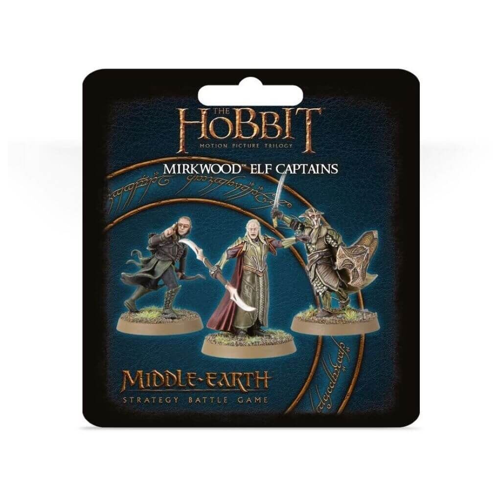 Middle-Earth: Mirkwood™ Elf Captains (Mail Order) (Elben-Hauptmänner d –  Boneshop Tabletop, image size:1024x1024