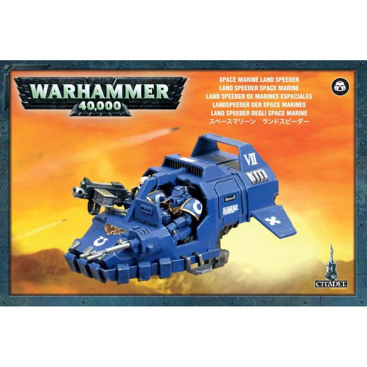 Space Marines : Space Marine Land Speeder (48-13) EOL (Land Speeder: Typhoon)