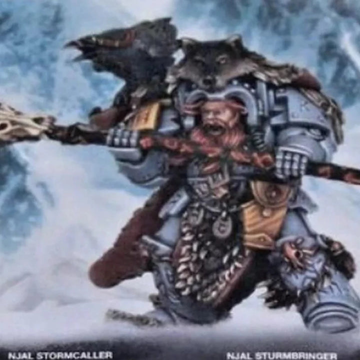 Space Wolves : Njal Stormcaller (Mail Order) (Njal Stormcaller Terminatorrüstung)