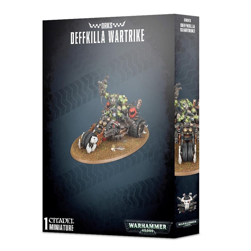 Orks: Deffkilla Wartrike (50-38) (Plattmacha-Waaaghtrike)