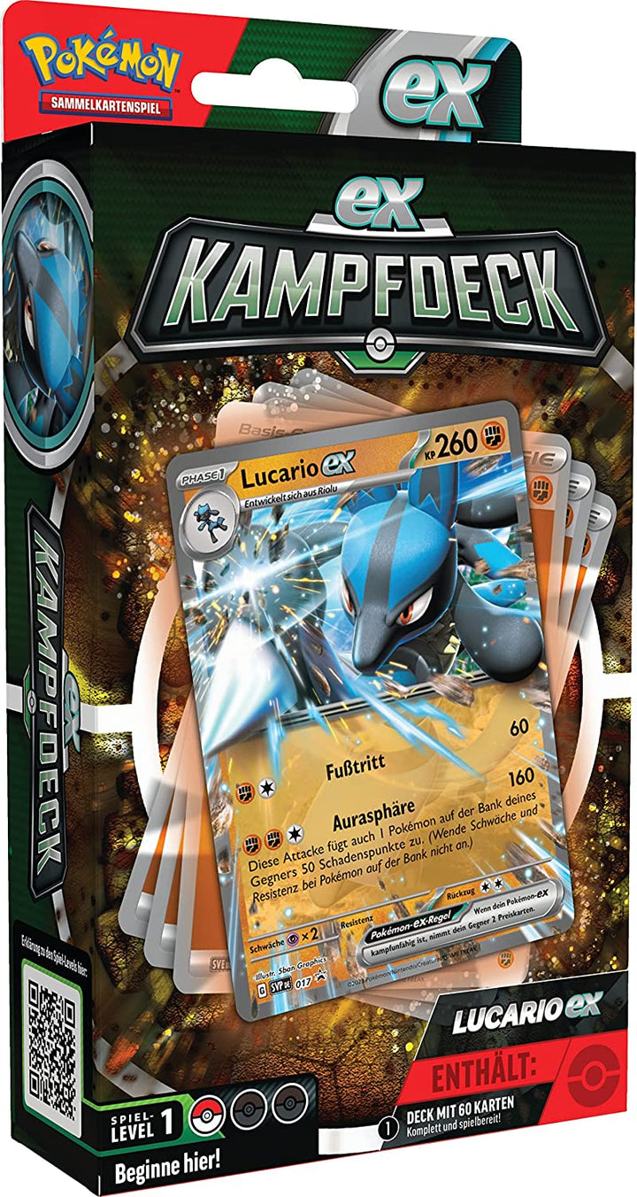 Lucario-ex - Kampfdeck - deutsch