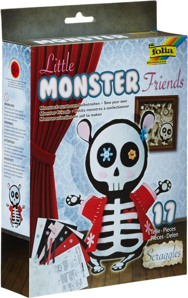 Little Monster Friends Nähset mit Filz Halloween Motive