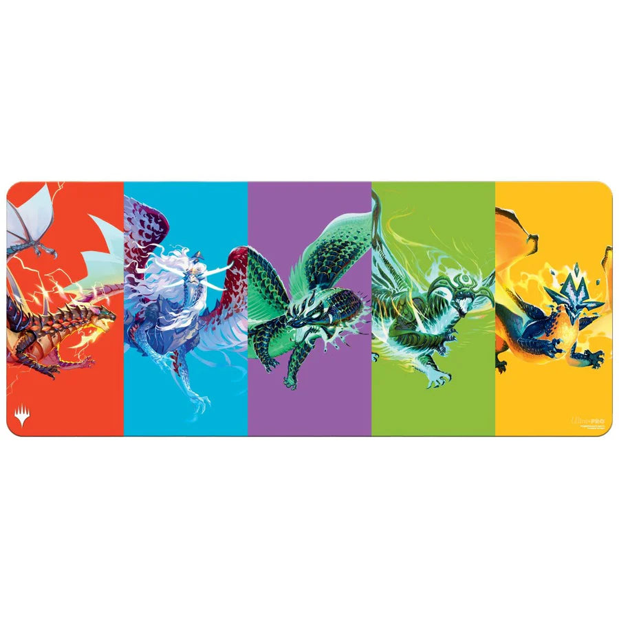 Ultra Pro Spielmatte - Tarkir: Dragonstorm - 6ft Table Playmat (TDM) (182,8 cm x 76,2 cm)