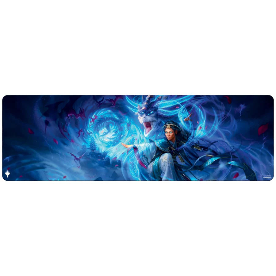 Ultra Pro Spielmatte - Tarkir: Dragonstorm - 8ft Table Playmat (TDM) (228,6 cm x 76,2 cm)
