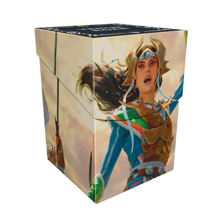 Tarkir Dragonstorm Eshki, Temur’s Roar / Ureni of the Unwritten (Temur Roar Commander Deck) 100+ Deck Box for Magic: The Gathering