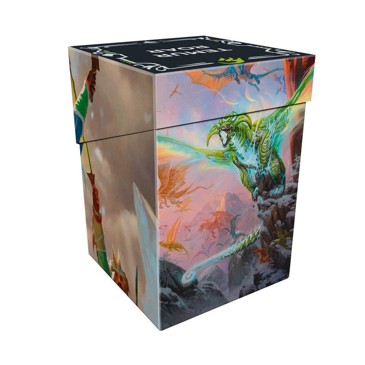 Tarkir Dragonstorm Eshki, Temur’s Roar / Ureni of the Unwritten (Temur Roar Commander Deck) 100+ Deck Box for Magic: The Gathering