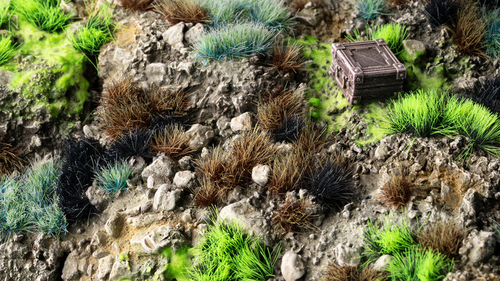 Grass Tufts : Toxic Waste Tuft Set - Wild