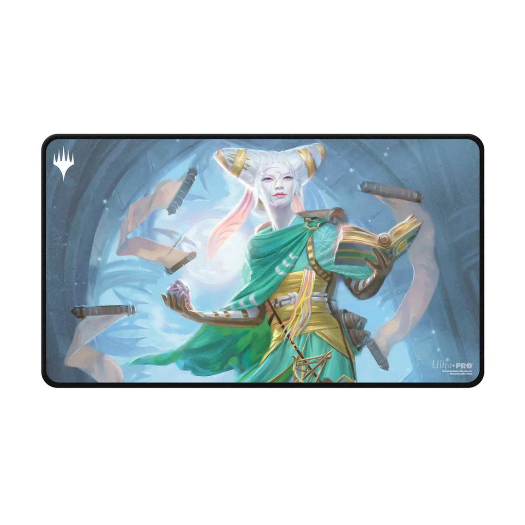 Ultra Pro Spielmatte - Innistrad Remastered - Tamiyo, Field Researcher (INR) - Black Stitched