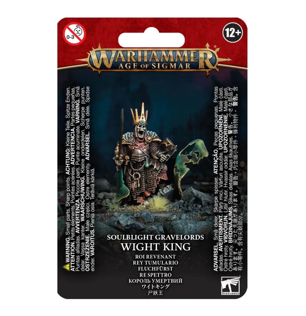 Soulblight Gravelords: Wight King with Baleful Tomb Blade (91-31)