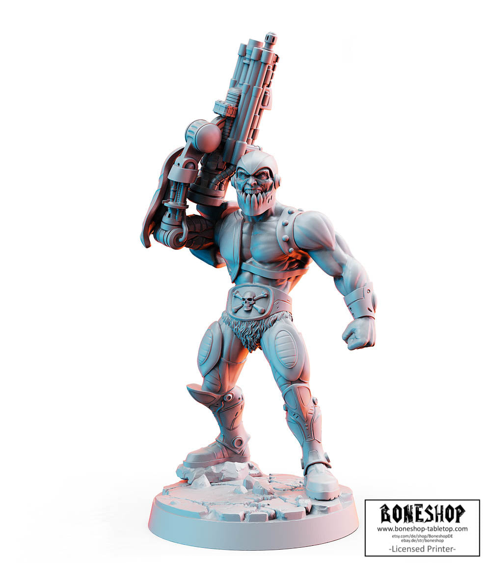 Wonderful 80s Vol.1 „Maw-Face 1" 28mm-35mm | RPG | Tabletop | Boneshop