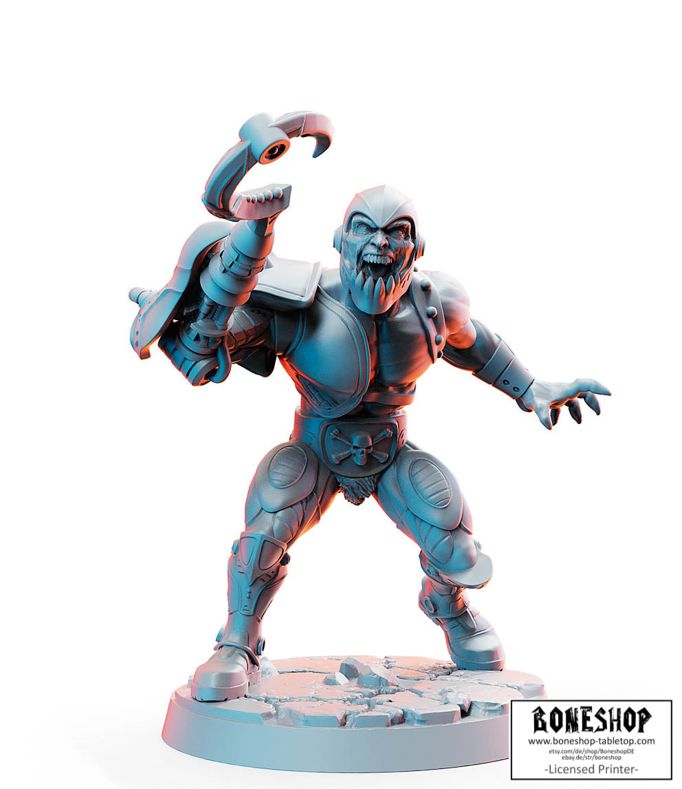 Wonderful 80s Vol.1 „Maw-Face 2" 28mm-35mm | RPG | Tabletop | Boneshop