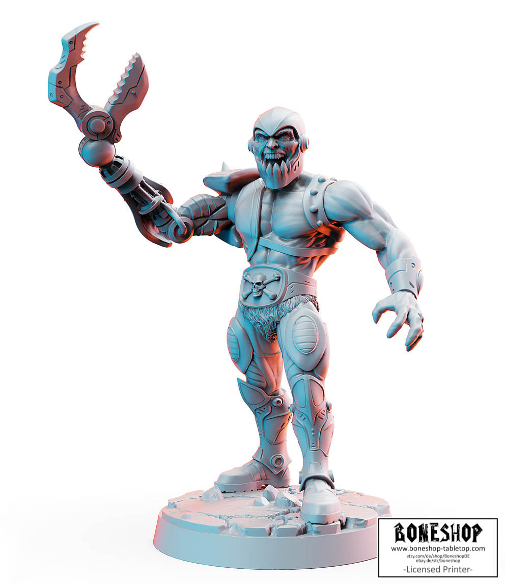 Wonderful 80s Vol.1 „Maw-Face 3" 28mm-35mm | RPG | Tabletop | Boneshop
