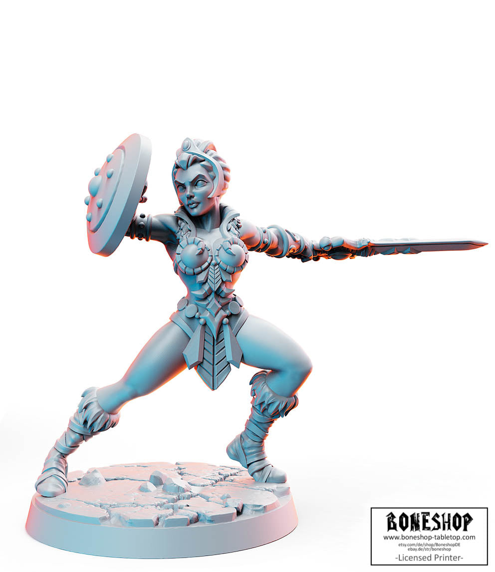Wonderful 80s Vol.1 „Sheela 1" 28mm-35mm | RPG | Tabletop | Boneshop