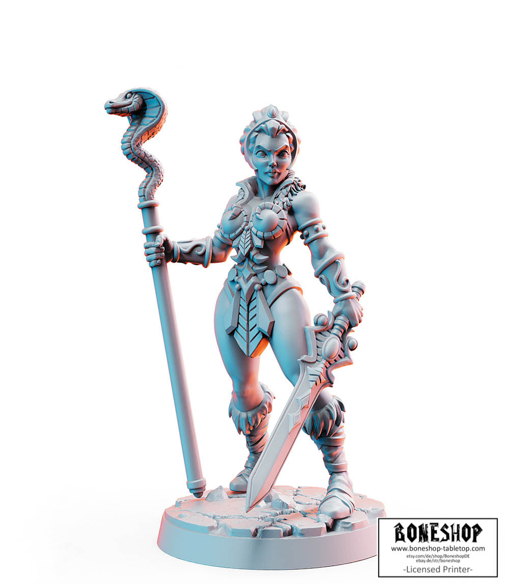 Wonderful 80s Vol.1 „Sheela 2" 28mm-35mm | RPG | Tabletop | Boneshop