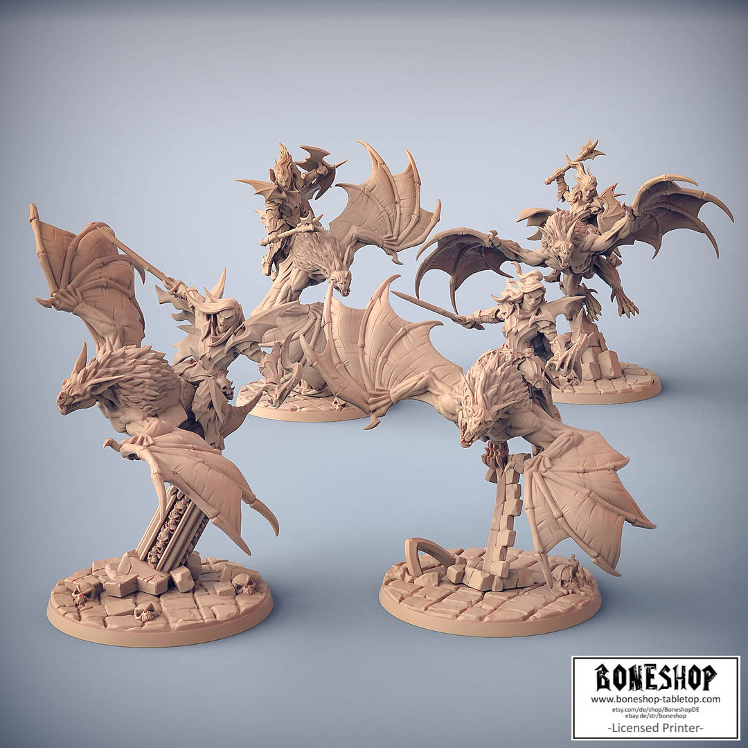 The Bloodhunt „Bloodfiend Rider BUNDLE V1 “ 28mm-35mm | RPG | Boneshop