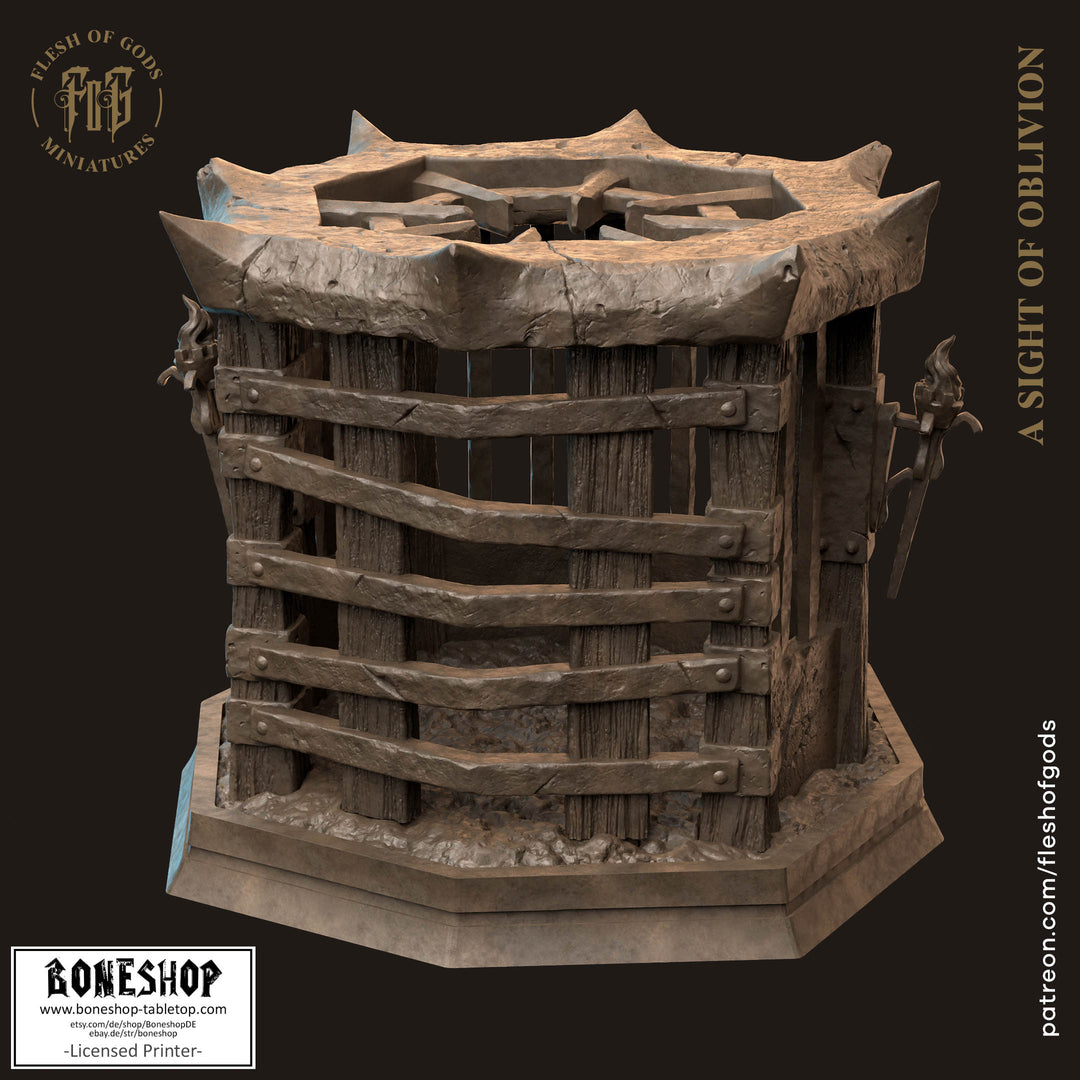 Sight of Oblivion „Cage“ 28mm-35mm | RPG | DnD | Boneshop