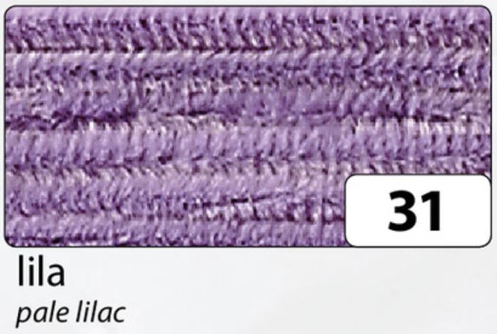 Chenilledraht Pfeifenputzer 5er oder 10er Set  Ø 8mm 50cm verschiedene Farben