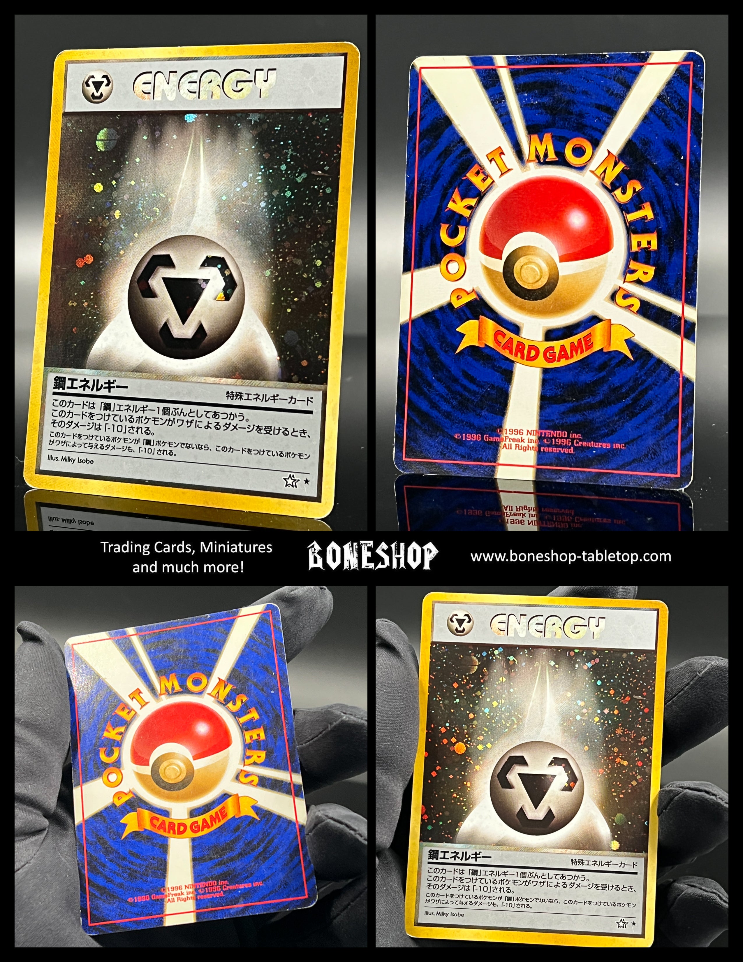 japanese metal energy pokemon card Pokemon "Metal Energy" Swirl Holo | Neo Genesis #019 | Japanese