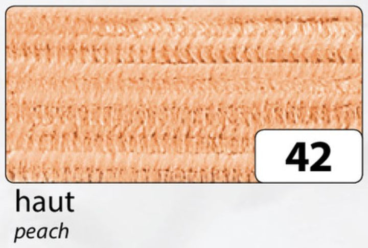 Chenilledraht Pfeifenputzer 5er oder 10er Set  Ø 8mm 50cm verschiedene Farben