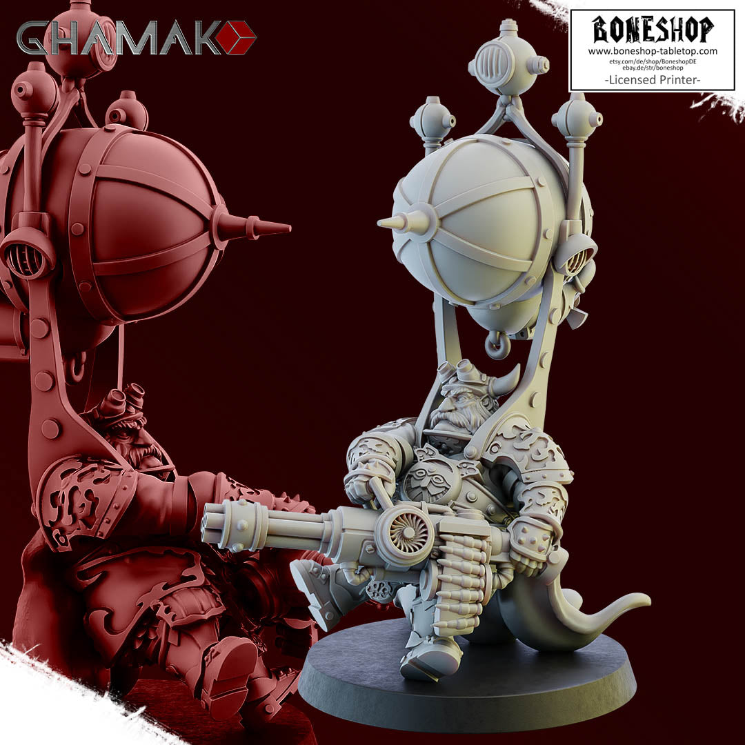 Abyss Guards 1 „Inner Circle Jarl 3" 28mm-35mm | RPG | Tabletop | Boneshop