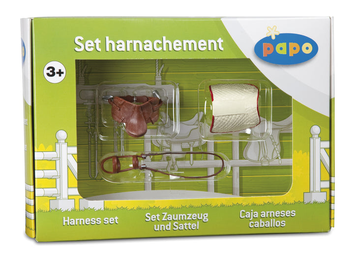 Pferdehof : Zaumzeug und Sattel Set  (50091)