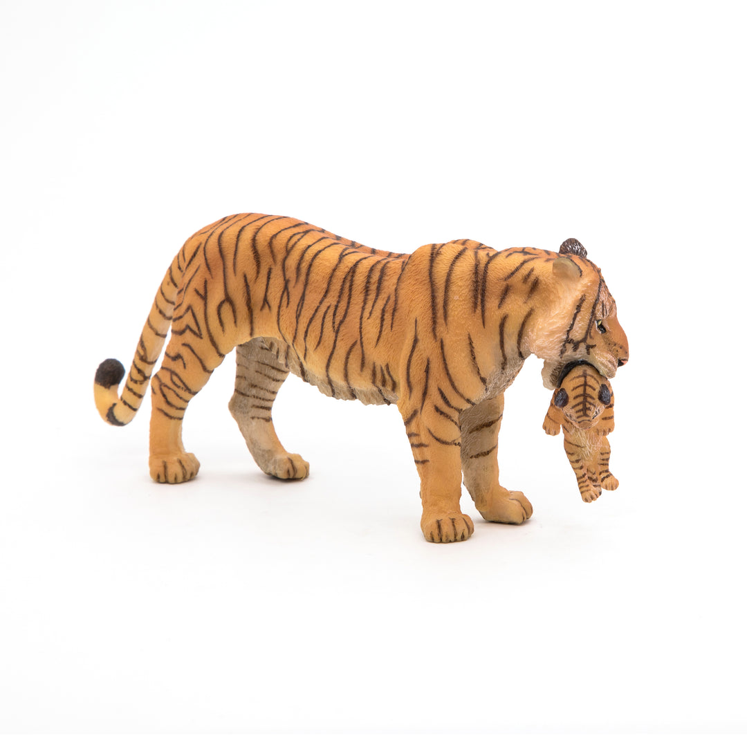 Wildtiere: Tigerin mit Jungtier 7cm (50118)