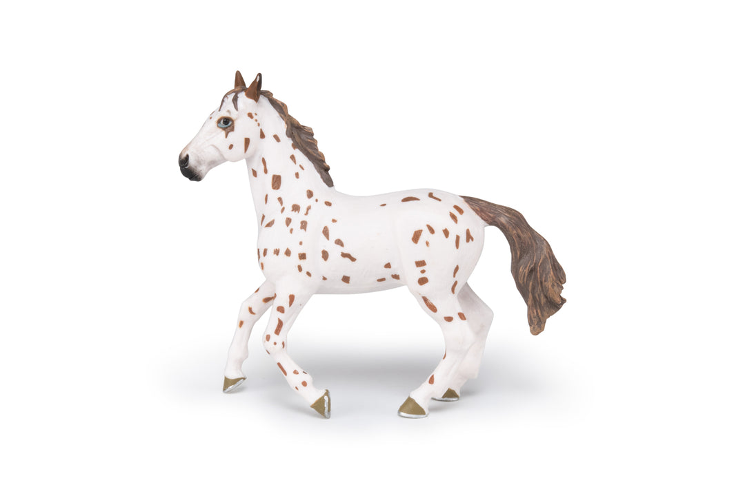 Pferde, Fohlen und Ponys : Appaloosa Stute braun 13cm (51509)