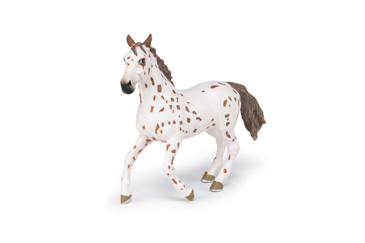 Pferde, Fohlen und Ponys : Appaloosa Stute braun 13cm (51509)