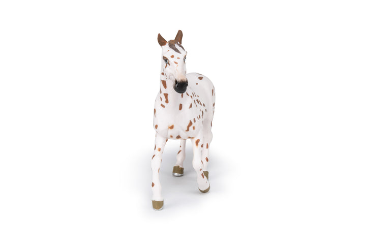 Pferde, Fohlen und Ponys : Appaloosa Stute braun 13cm (51509)
