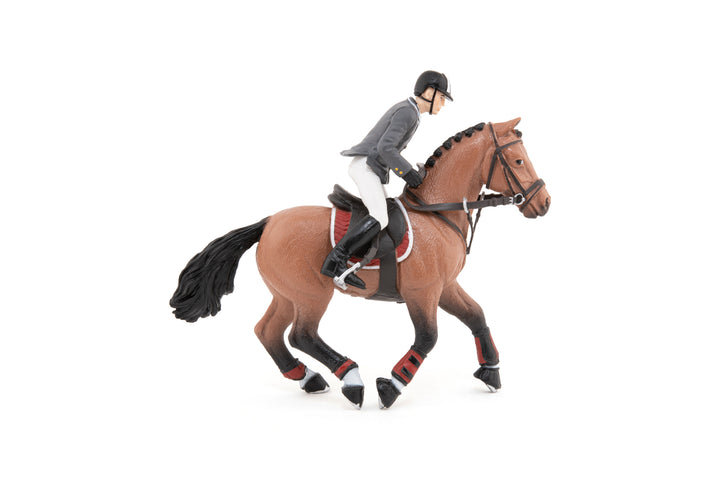 Pferde, Fohlen und Ponys : Wettkampf Pferd und Reiter 13cm (51561)