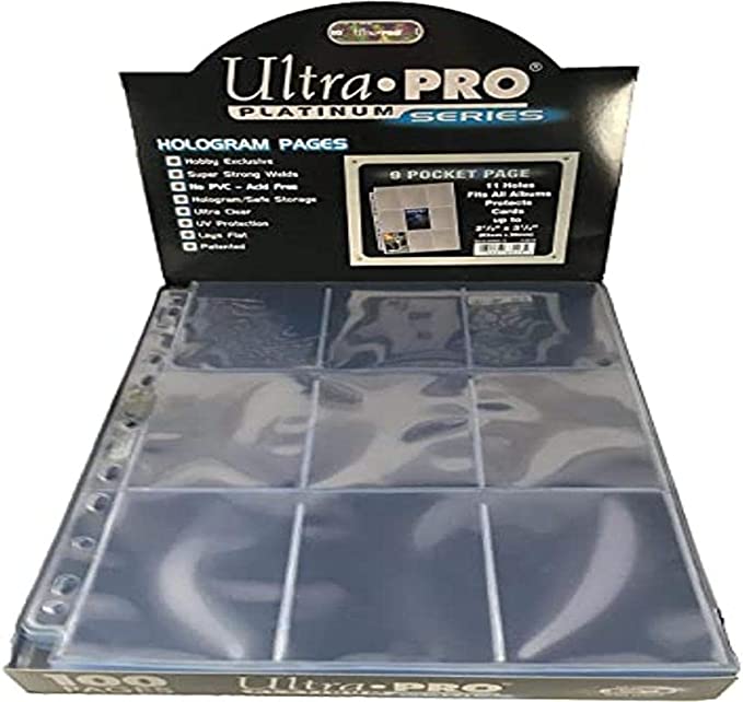 Ultra Pro Platinum A4 9 Pocket Page 100 Seiten