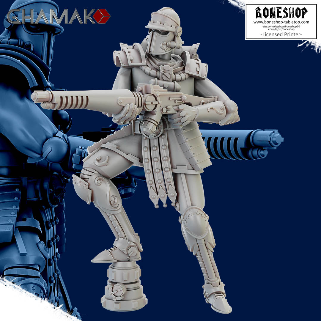 Cult of Mars 2 „Martian Gatekeeper 12" 28mm-35mm | RPG | Tabletop | Boneshop