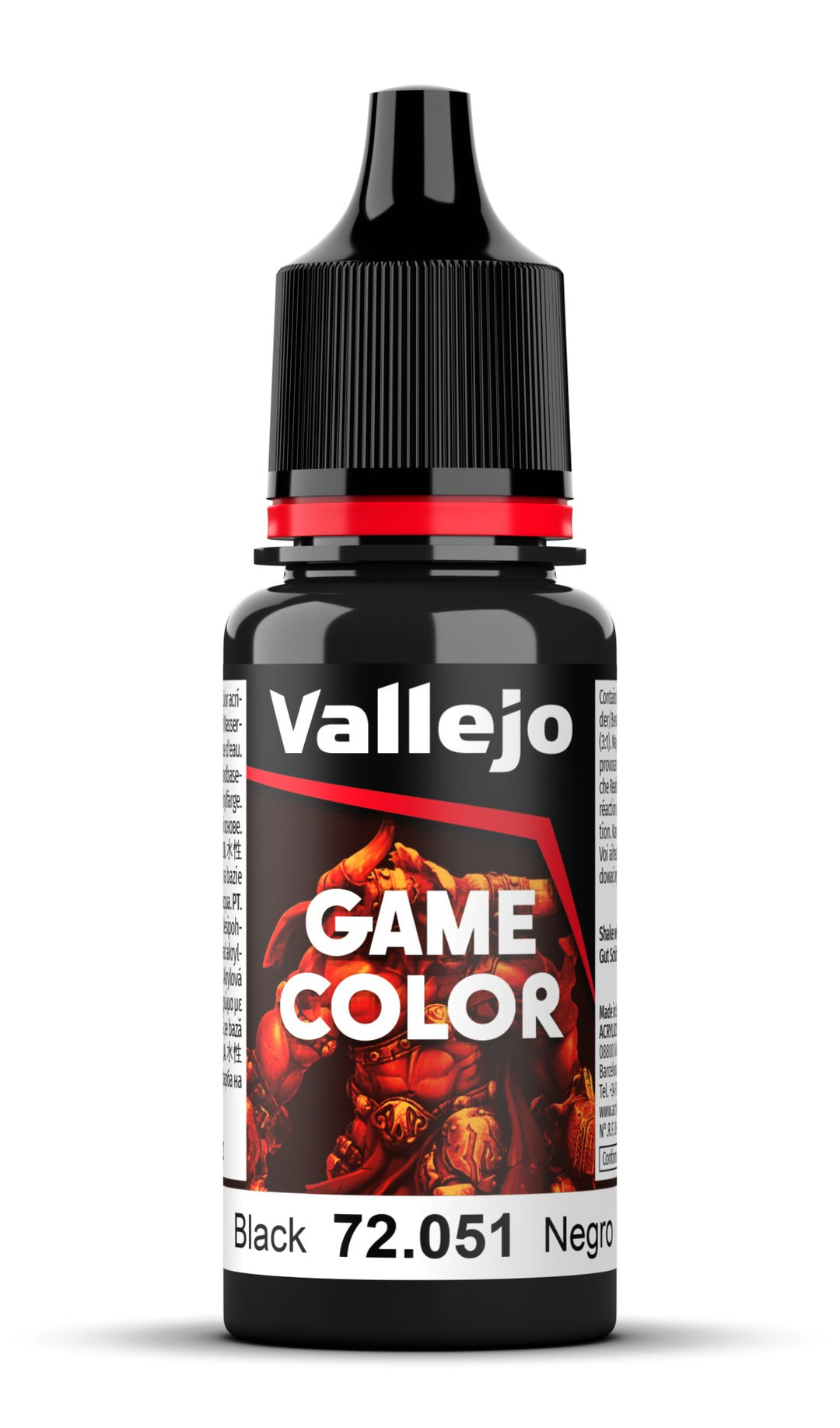 Vallejo Game Color - Black 18 ml